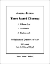 Three Sacred Choruses P.O.D. cover